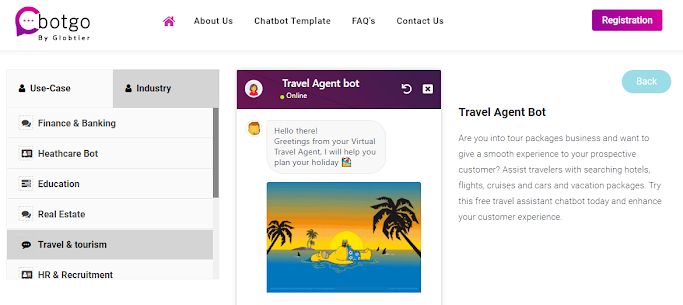 How does Travel Agent Chatbot make travel experience better